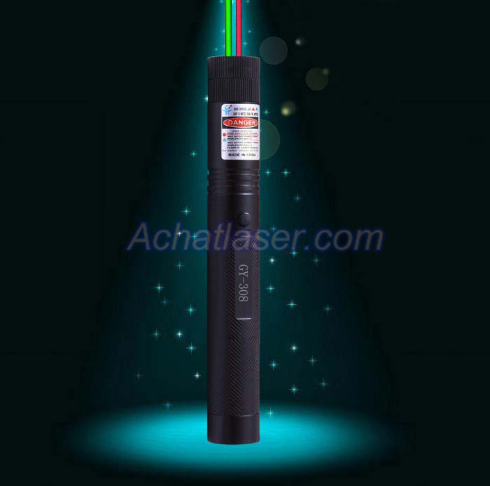 pointeur laser puissant rouge et vert 500mw 