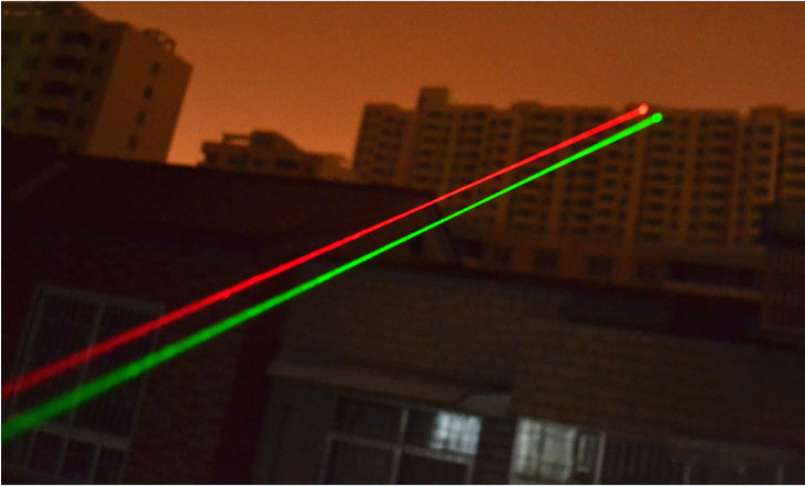 pointeur laser rouge et vert puissant