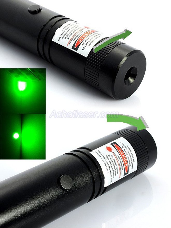 laser pointeur distance