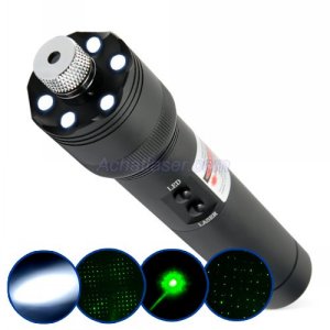 Lampe torche laser 200mw avec faisceau lumineux puissant