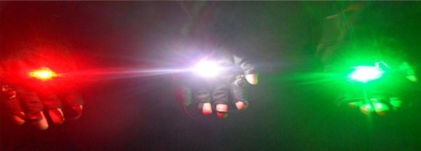 gants laser dj