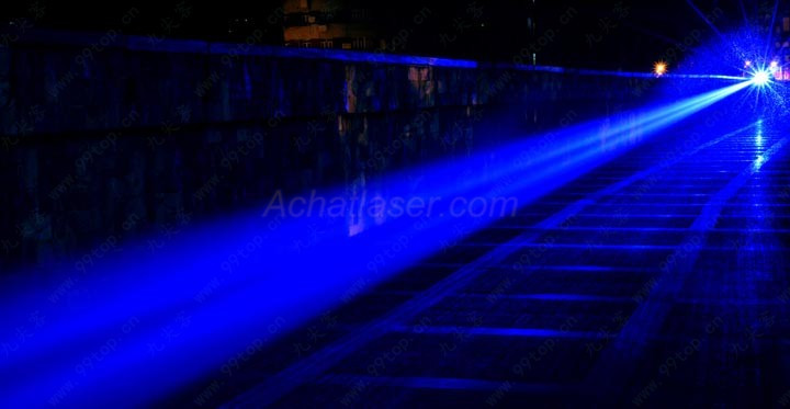 Laser bleu 1000mw avec motif