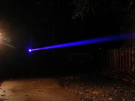 Laser bleu 1000mw avec motif