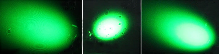 Stylo laser peut effectivement voir les micro-organismes de l'eau?