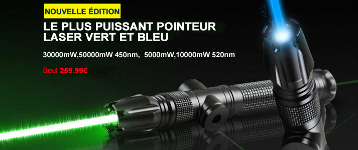 Nouveau Pointeur Laser 5W/10W/30W/50W