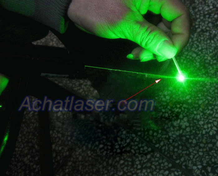 laser vert 3W puissant