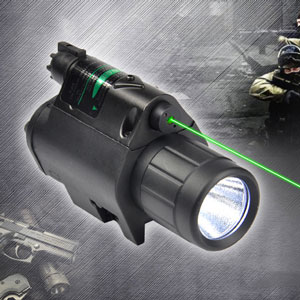 laser viseur 5mW et 200 Lumens LED lampe de poche