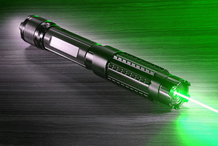 Pointeur Laser Haute Puissance Rechargeable, Couleur: Vert