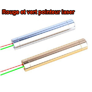 pointeur laser rouge et vert 200mw