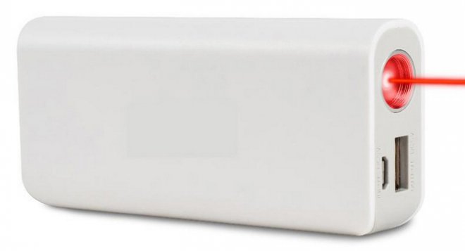 power bank et laser 5200 mA