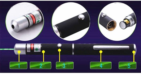 Pointeur Laser vert 100mW