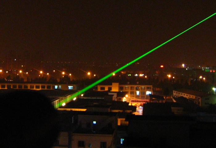portée laser 