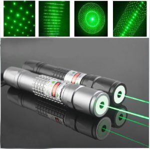 lampe de poche laser vert 200mw avec faisceau lumineux puissant