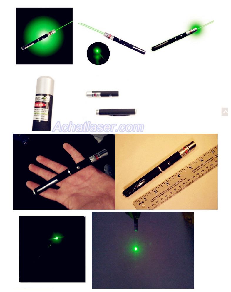 Lampe laser vert 50mw longue distance (-5-55 C°)