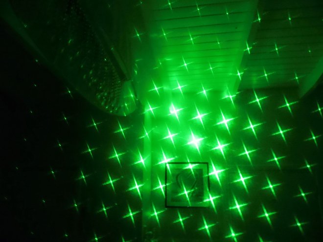 5 en 1 100mW 532nm Mid-open stylo pointeur laser vert