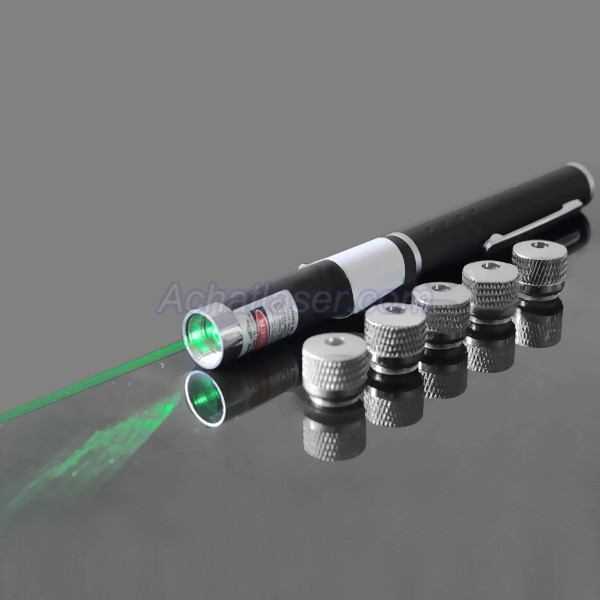 10mW pointeur laser vert avec faisceau lumineux d'étoile