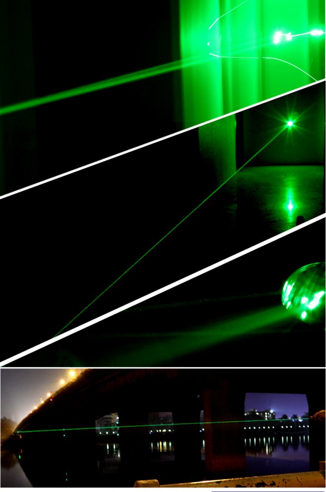 Ultra puissant laser vert 1W