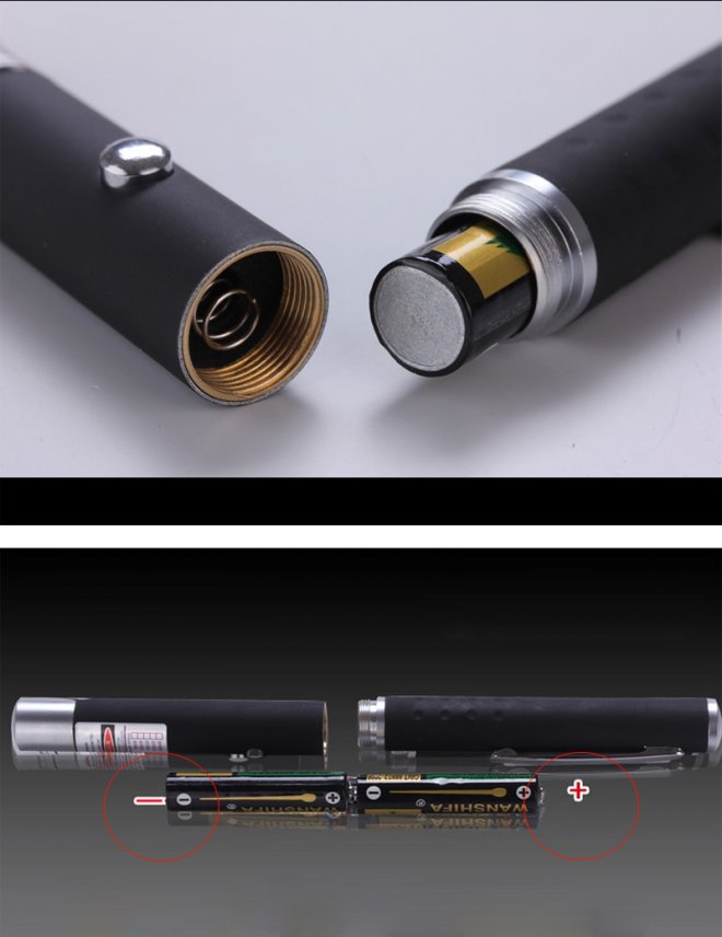 stylo laser vert 1mw