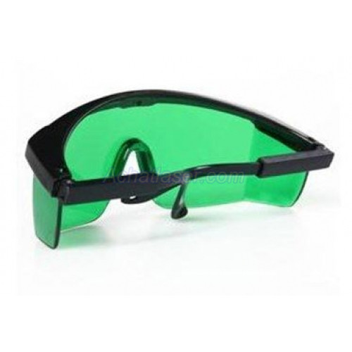 Lunettes De Protection Laser Vert - Pour Épilation Laser, Lumière Pulsée - Branches Réglables, Confortables