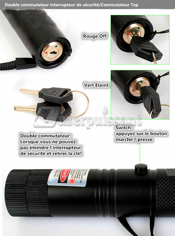 lampe laser 3000mw