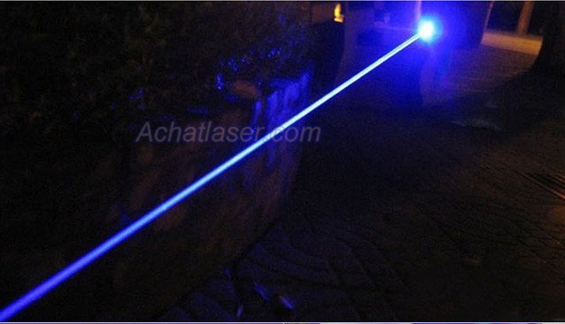  Pointeur Laser bleu violet 2000mW 