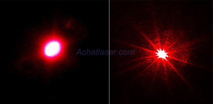 lampe de poche laser rouge