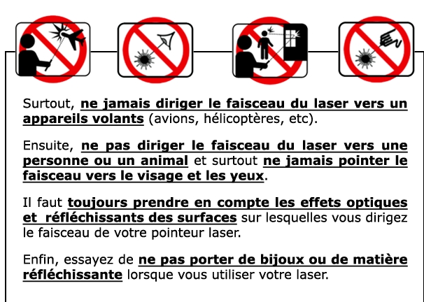 laser 300mw rouge