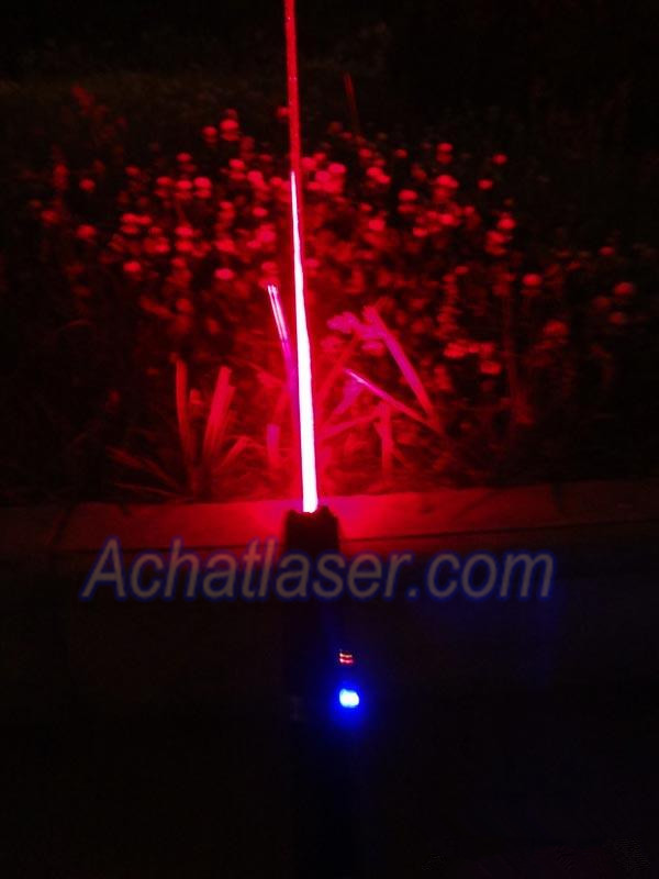 3W laser rouge