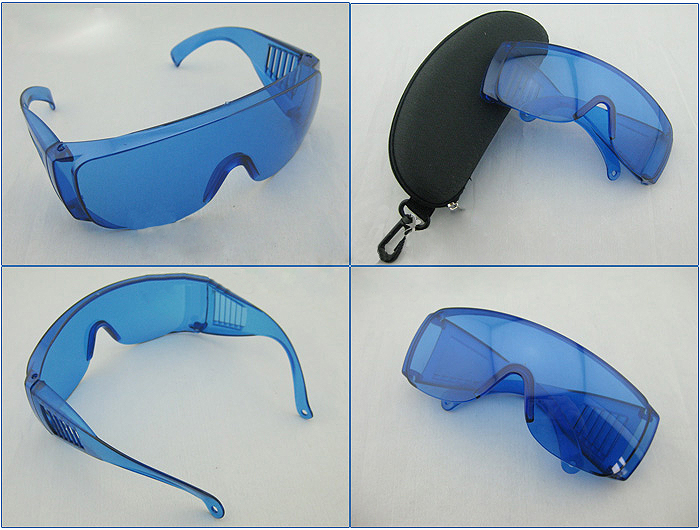 lunettes de protection du laser rouge