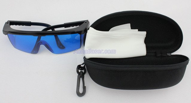 lunette protection laser rouge