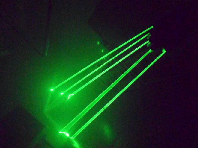 Achat Gants Laser vert