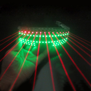 Lunettes de laser rouge