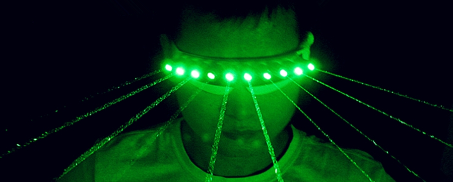 LED clignotant verres