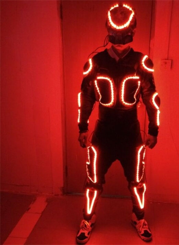 LED lumineuse armure