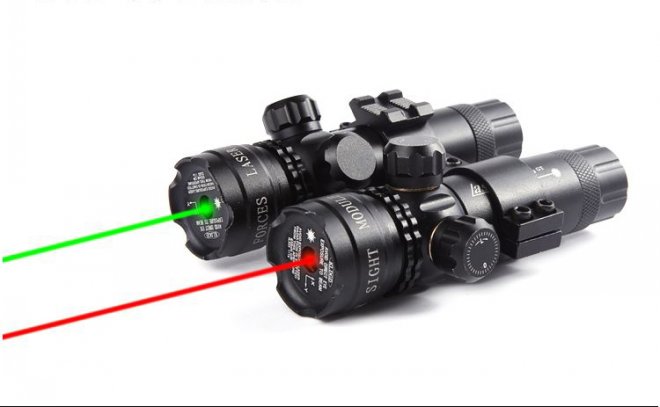 Collimateur laser pour carabine