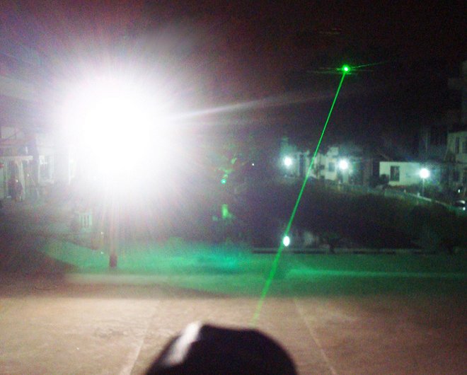 laser tactique vert