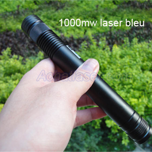 lampe torche laser bleu 1000mw brûlant