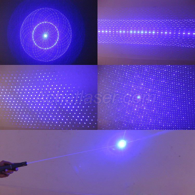 faisceau puissant du pointeur laser 1000mw bleu
