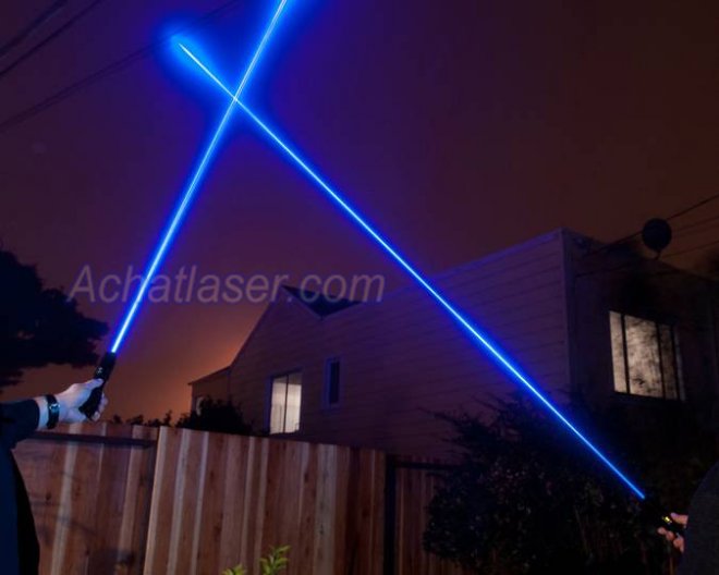 pointeur Laser bleu 10W
