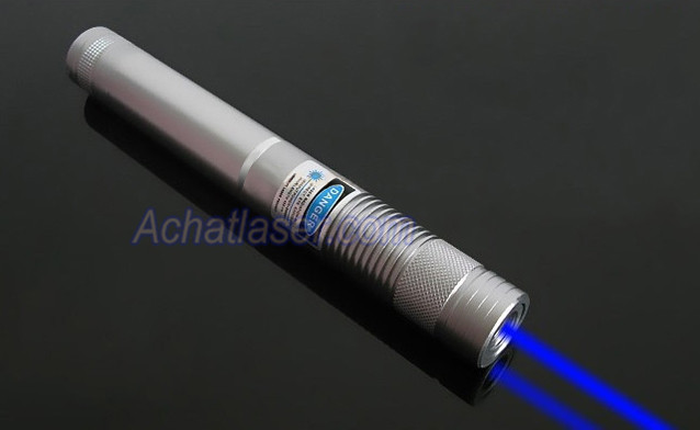 2W pointeur laser bleu