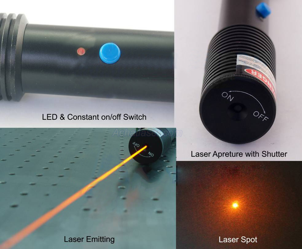 100mW Pointeur Laser jaune