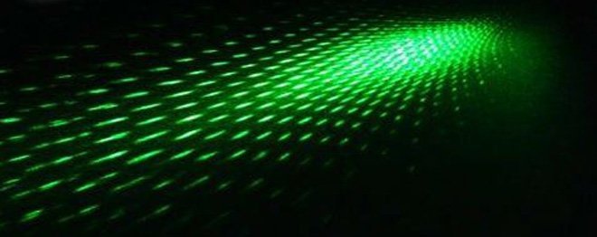 USB 100mw vert laser