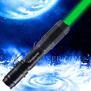 Rétractable focus pointeur laser vert 100mw
