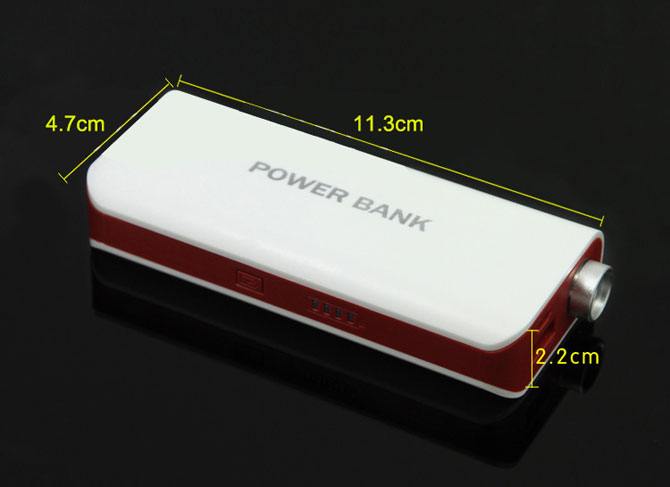 power bank et pointeur laser 5200 mA
