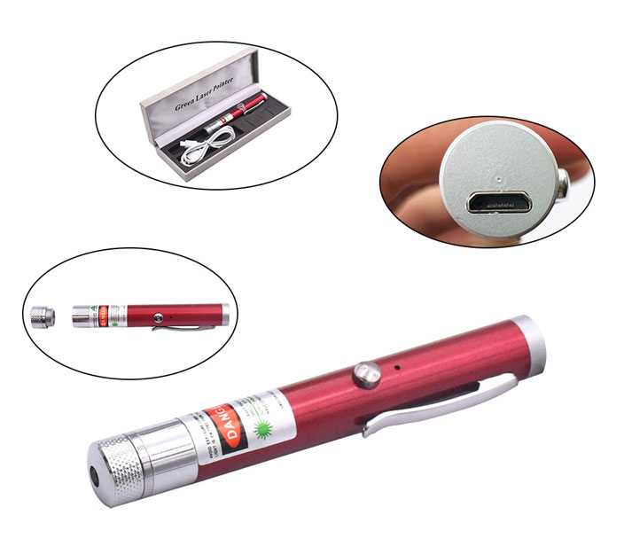 pointeur laser rechargeable USB