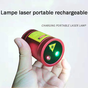 Lampe laser portable rechargeable