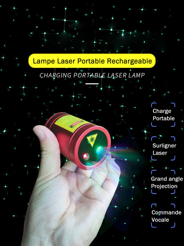 lampe laser RGB