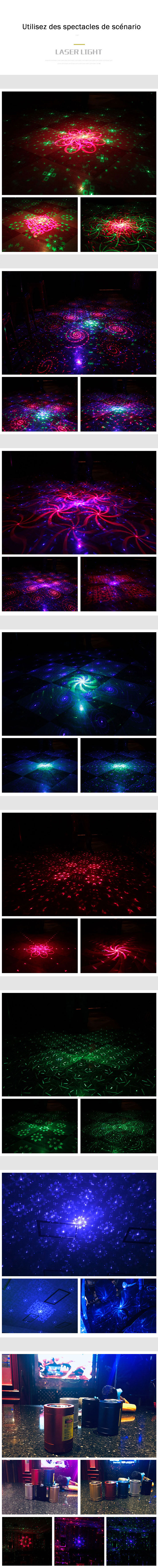 lampe scène laser RGB