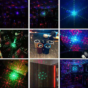 Lampe laser RGB