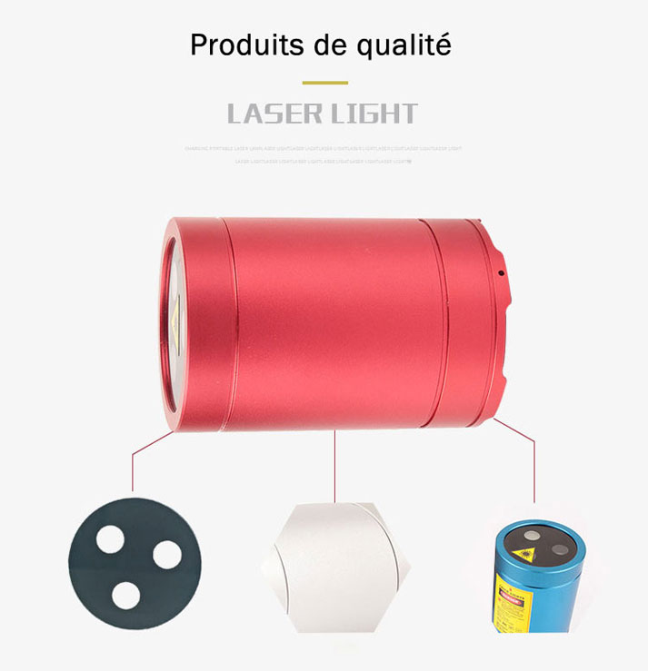 lampe laser très lumineuse